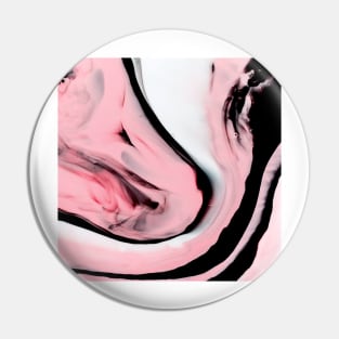 Pink Zebra Swirl Pin