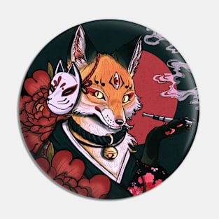 SMOKING KITSUNE🦊 Pin