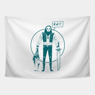 Skull Face ( Tuff guy No.1) Tapestry