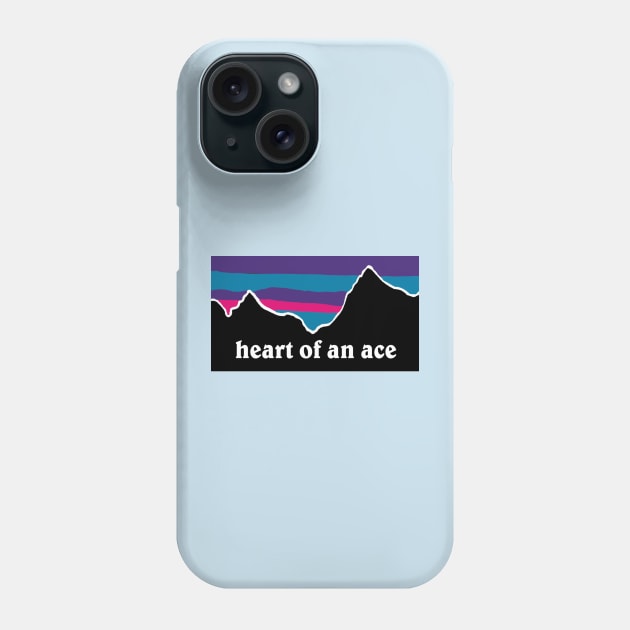 Heart of an Ace Afghanistan Landscape Phone Case by Aces & Eights 