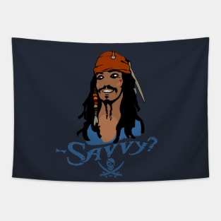 Captain Jack Sparrow: — Savvy? Tapestry