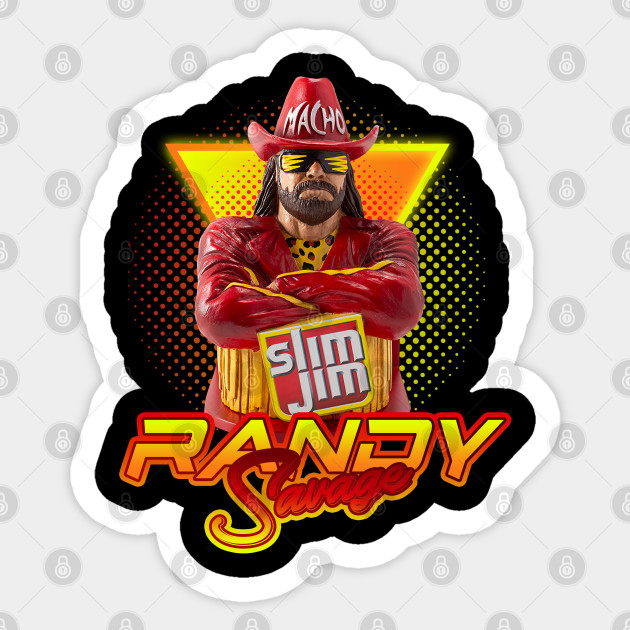 Macho man Slim Jum - Macho Man Slim Jum - Sticker