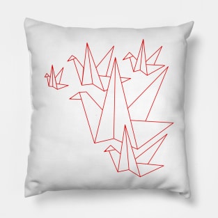 origami. Pillow