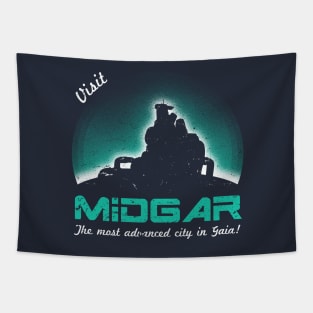 Visit Midgar Tapestry