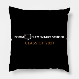 Zoom Elementary School Class of 2021 Pillow