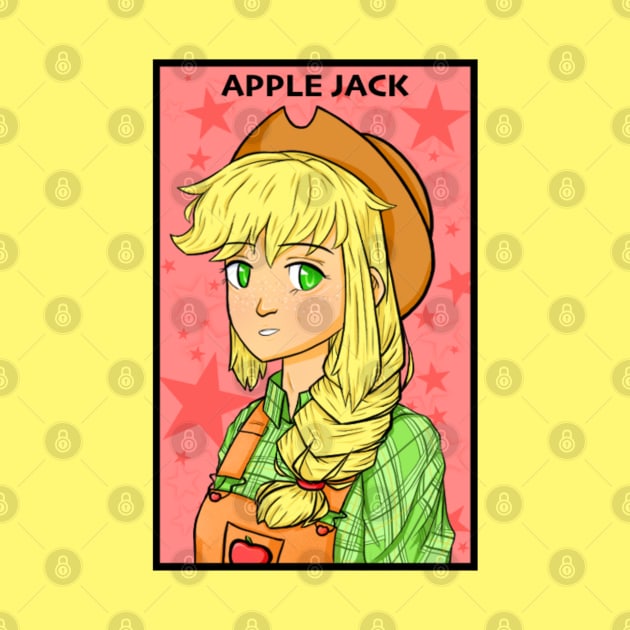 Apple Jack - My Little Pony Equestria Girls by indieICDtea