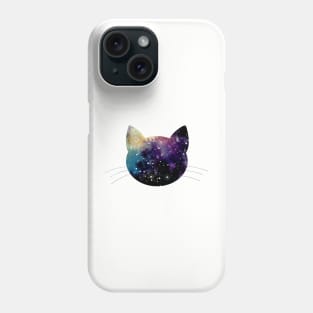 Cat and Nebula Phone Case