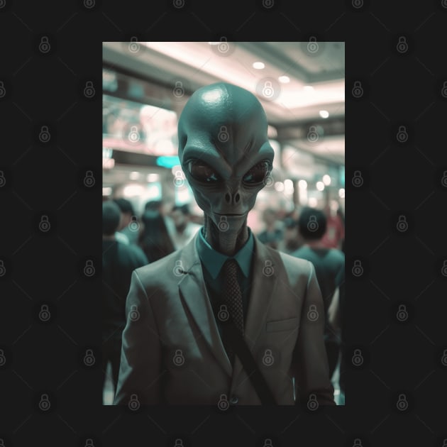 Business Alien - In The Mall by ro83land