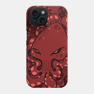 Octopus Squid Kraken Cthulhu Sea Creature - Chile oil red Phone Case