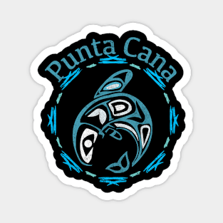 Punta Cana Tribal Fish Magnet