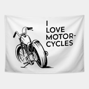 I love motorcycles Tapestry