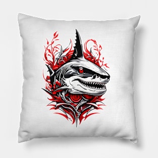 The shark tattoo Pillow