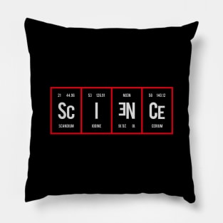 Science - Periodic Table of Elements Pillow