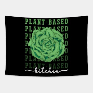 Vegan Chef Plant-Based Kitchen Veggies Vegan Chefs Tapestry