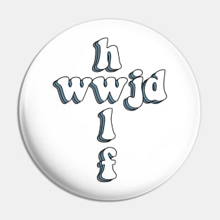 wwjd x hwlf Pin