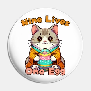 Meow Easter festival Pin