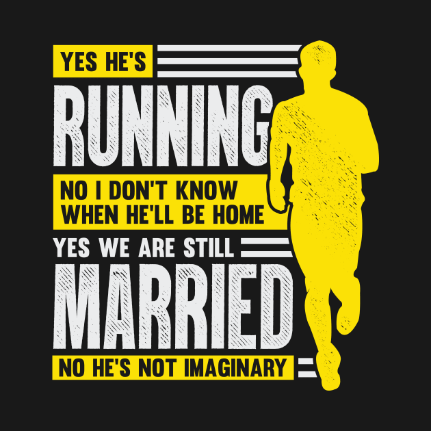 Marathon Running Runner's Wife Gift by Dolde08