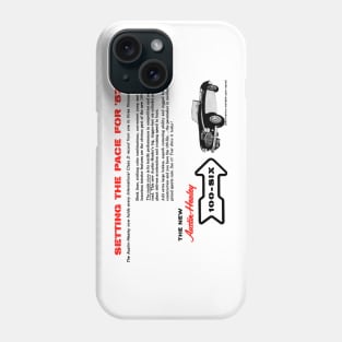 AUSTIN HEALEY 100 SIX - advert Phone Case