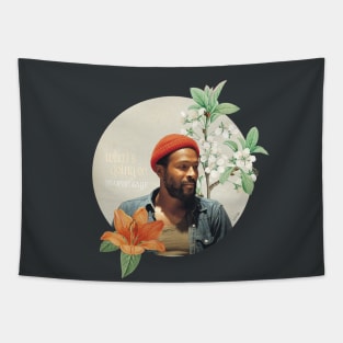 Floral Marvin Gaye Tapestry