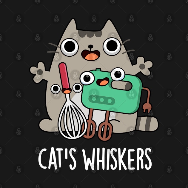 Cat's Whiskers Funny Baking Pun by punnybone