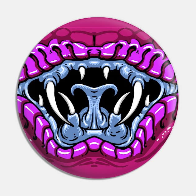 Purp Snek Pin by creepyjason