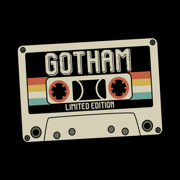 Gotham - Limited Edition - Vintage Style by Debbie Art