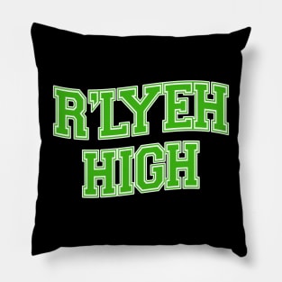 R'LYEH HIGH (Green) Pillow