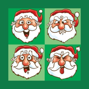 Santa Faces T-Shirt