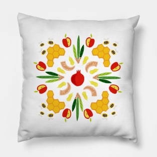 Yomim Noraim clear print Pillow