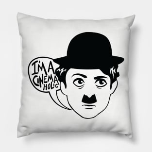 Chaplin - Black (pocket) Pillow