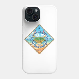 Gulf Islands National Seashore with Blue Crab on Beach Phone Case