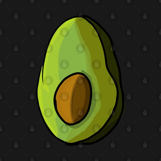 avocado toon by DurrStickers