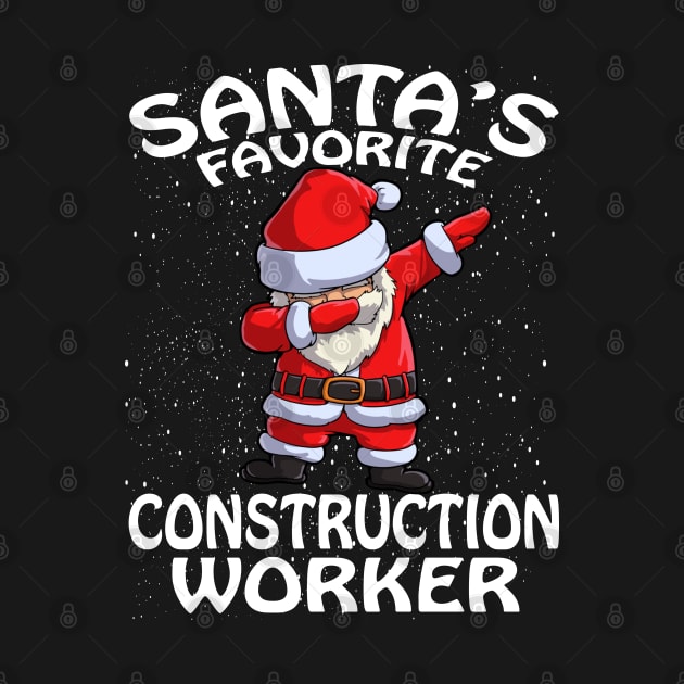 Santas Favorite Construction Worker Christmas by intelus