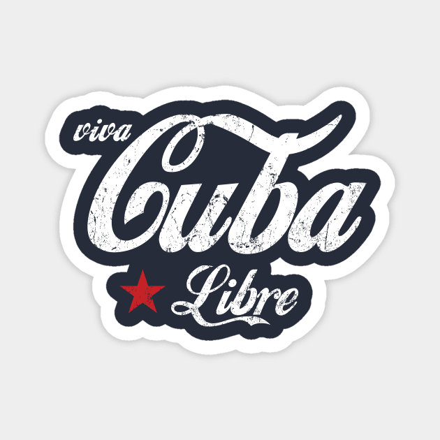 Viva Cuba Magnet by MindsparkCreative