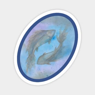 Zodiac sign pisces Magnet