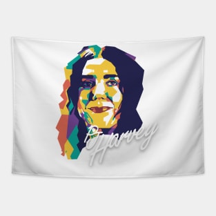 PJ Harvey Pop Art Tribute T Tapestry