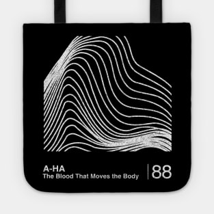 The Blood That Moves The Body  / Minimalist Graphic Fan Artwork Design Tote