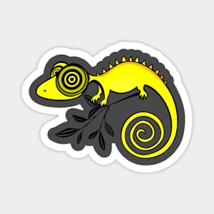 Chameleon Psychedelic Verdi Magnet