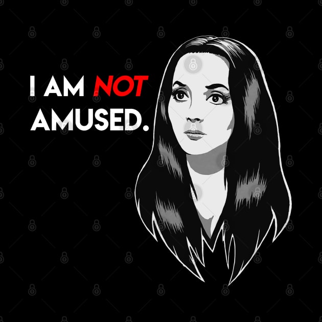 Morticia Addams/ I'am Not Amused by Pop Laris Manis