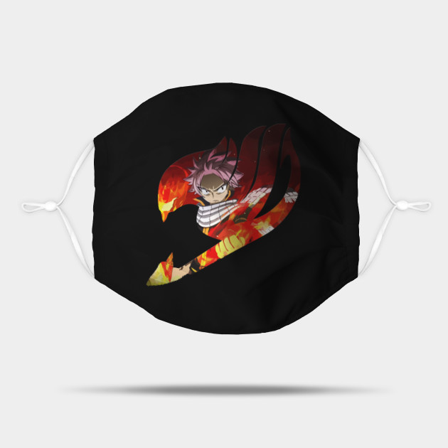 Fairy Tail Tattoo Natsu Dragneel Anime Manga Fairy Tail T Mask Teepublic Natsu, like erza, believes in doing anything for fairy tail and its members. teepublic