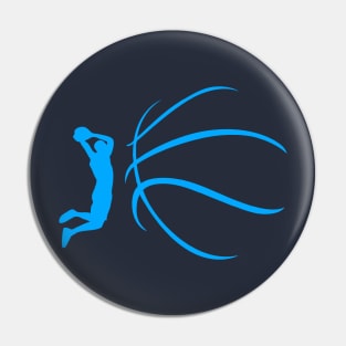 Play Basketball Like a Champion Pin