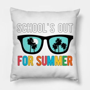 School's Out For Summer Pillow