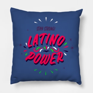 Latino Power Latino Pride Latinx Pillow