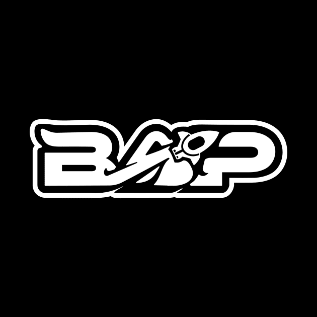 BAP LOGO ( White) by Black Astronauts Podcast Network Store