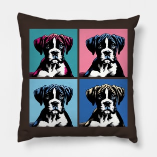 Pop Retro Art Boxer - Cute Puppy Pillow