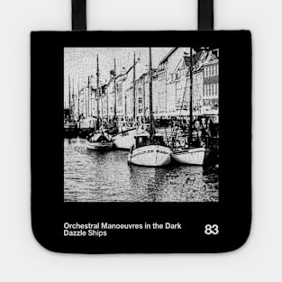 OMD - Dazzle Ship / Minimalist Pantone Graphic Tote