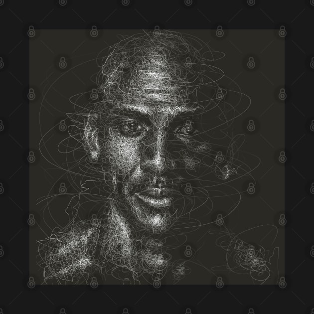 BASKETBALLART - JORDAN WHITEPENCIL by JORDAN-ART23