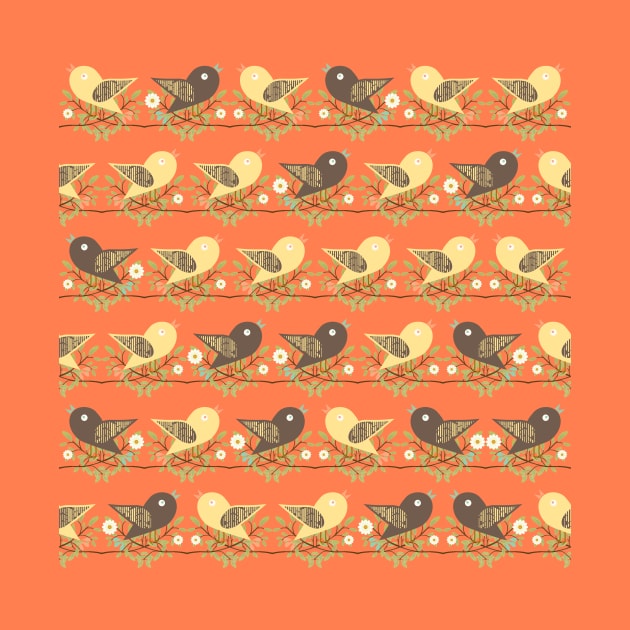 Birds pattern by Gaspar Avila