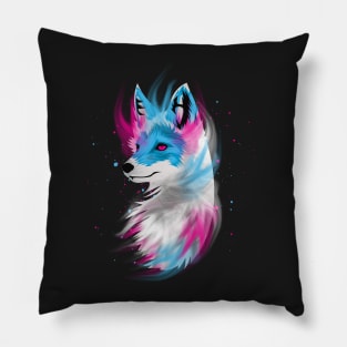 Fox Galaxy Pillow