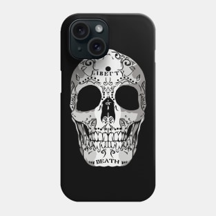 Liberty or Death Skull Halloween Phone Case